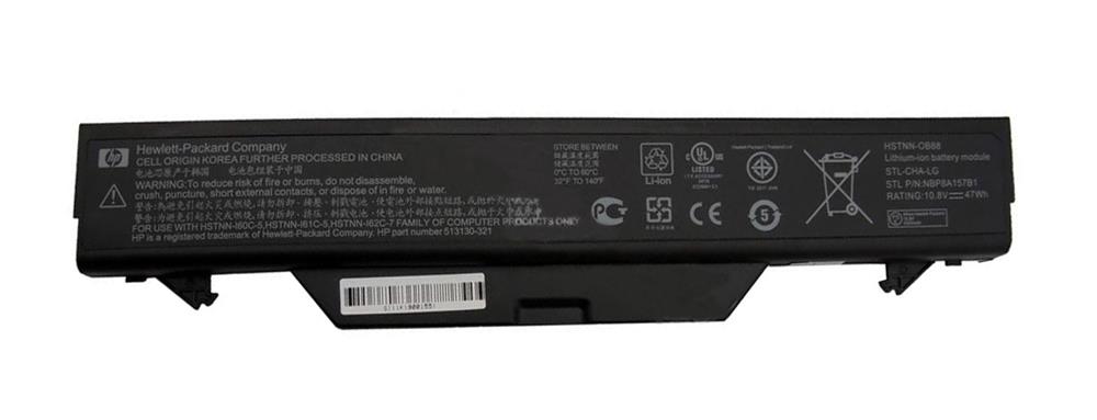 535753-001 | HP Battery (primary) 8-cell Lithium-ion (li-ion) 63wh for Use In Models With 15.6-inch Displays
