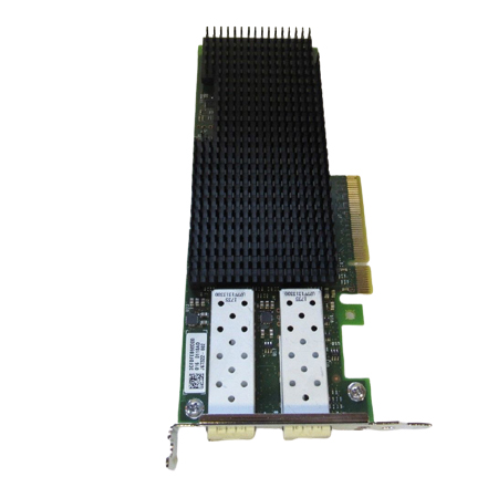 540-BCCM | Dell Intel XXV710-DA2 Dual-Port 25GB Converged Network Adapter