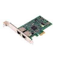 557M9 | Dell Broadcom 5720 2-Port PCI-E 2.0X1 1Gb/s RJ45 Half-heigh without Bracket