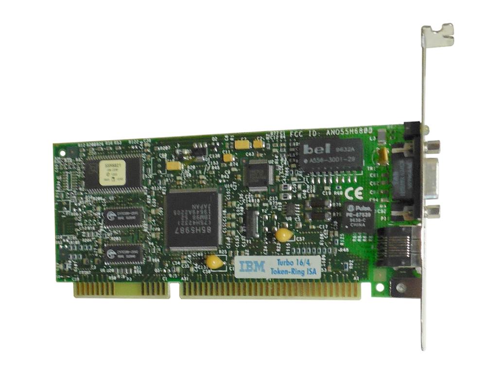 55H6800 | IBM Auto Wake 16/4 Token Ring ISA Adapter