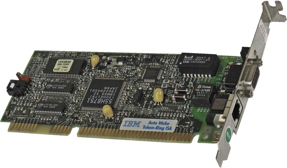 55H6810 | IBM Auto Wake Token Ring ISA Adapter