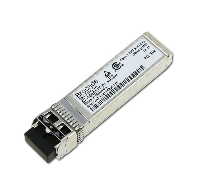57-1000117-01 | Brocade 8GB FC SFP+ 850NM SW Transceiver Module