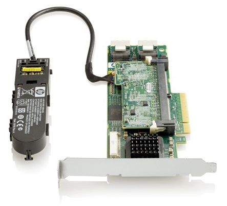 572532-B21 | HP Smart Array P410 PCI-E X8 SAS/SATA RAID Controller with 1GB FBWC (Long Bracket)