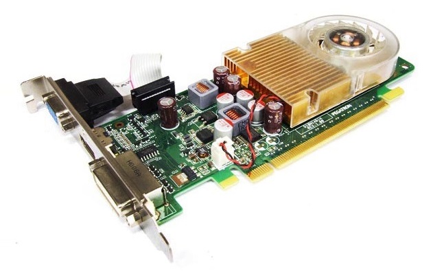 593213-001 | HP Nvidia GeForce G210 512MB DDR2 64-Bit PCI Express x16 Video Graphics Card