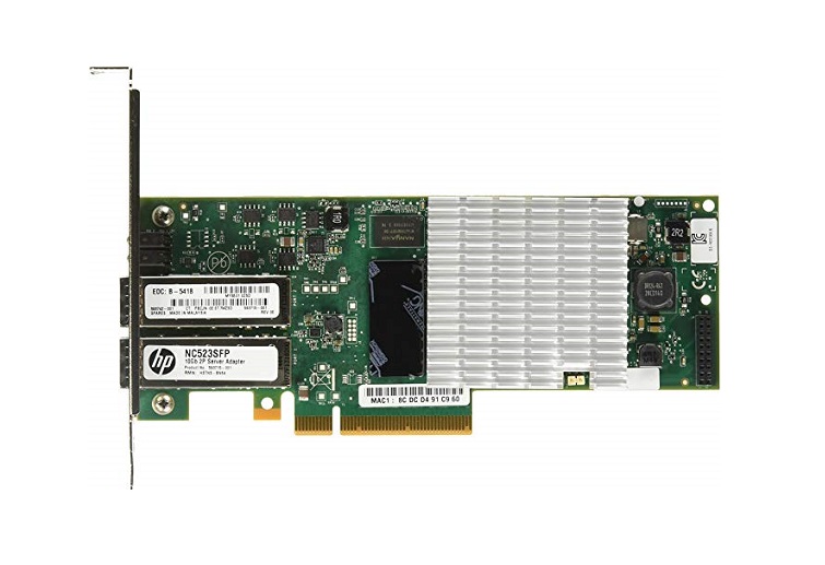 593717-B21 | HPE NC523SFP Dual Port 10GbE Network Adapter