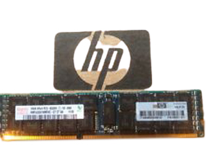 593915-B21 | HP 16GB (1X16GB) 1066MHz PC3-8500 CL7 ECC Registered Quad Rank DDR3 SDRAM 240-Pin DIMM Memory for ProLiant Server G6/G7 Series