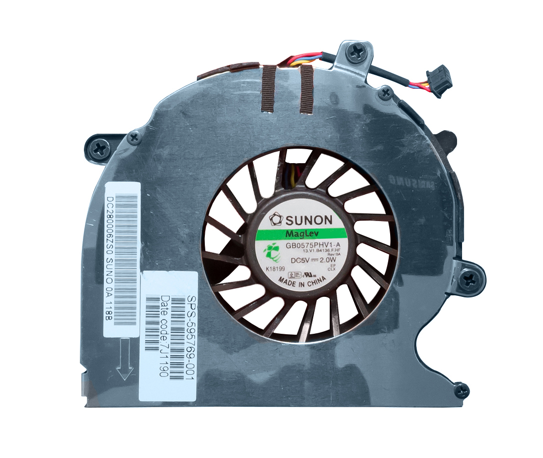 595769-001 | HP Cooling Fan Assembly for Elitebook 8540p 8540w