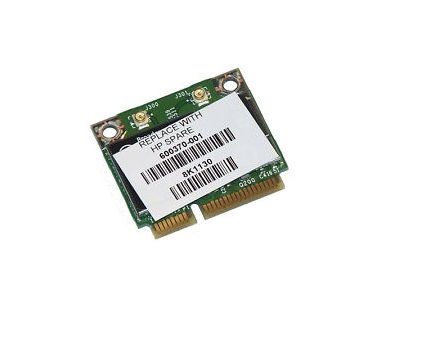598711-001 | HP 4313 Mini PCI-Express 802.11b/g/n Wi-Fi and Bluetooth Combo Matador Wireless Network Card
