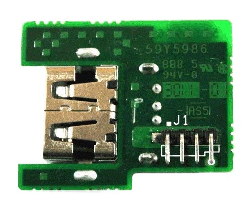 59Y5987 | IBM Internal USB Port Board for BladeCenter HX5 Blade 59Y5987 | IBM Internal USB Port Board for BladeCenter HX5 Blade