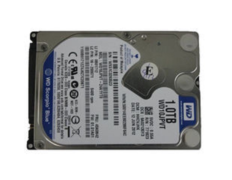 5H20L34559 | Lenovo 1TB 5400RPM SATA 3Gb/s 8MB Cache 2.5-inch Hard Drive