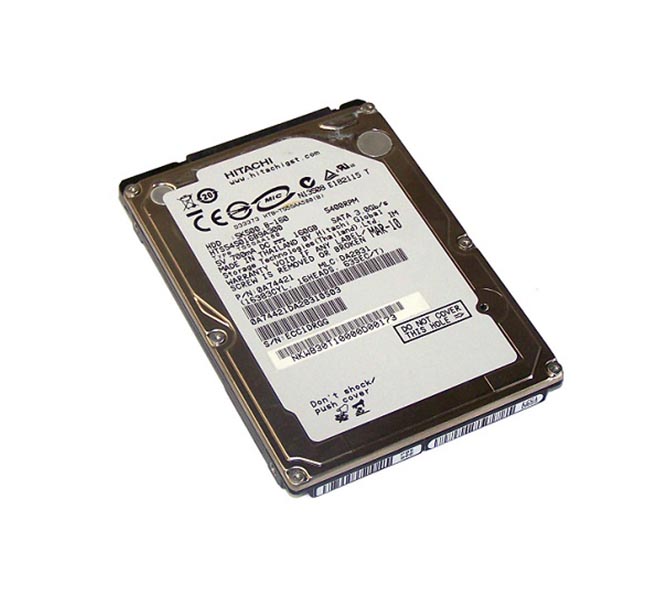 5K500 | Hitachi Travelstar .B 160GB 5400RPM SATA 3Gb/s 8MB Cache 2.5-inch Hard Drive