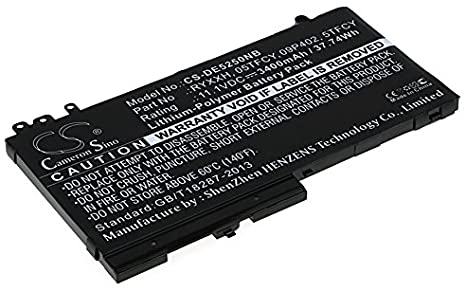 5TFCY | Dell 38WHr 6454mAh 11.1V Li-polymer Battery for E5250