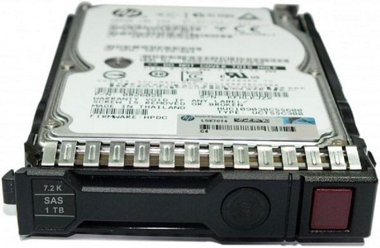 604080-001 | HPE P2000 1TB 7200RPM SAS 6Gb/s 3.5-inch LFF Dual Port Midline Hard Drive