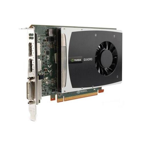 612952-002 | HP Nvidia Quadro 2000 PCI-Express x16 1GB GDDR5 GPU Memory 128-bit DVI / DisplayPort Video Graphics Card
