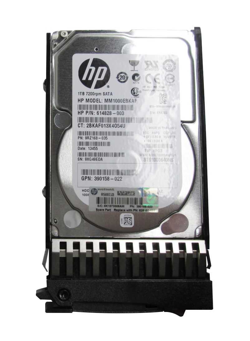 614828-003 | HP 1TB 7200RPM SATA Gbps 2.5 32MB Cache Hard Drive