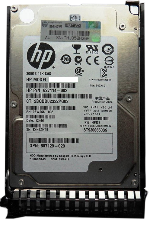 627195-001 | HPE 300GB 15000RPM SAS 6Gb/s SFF Hard Drive