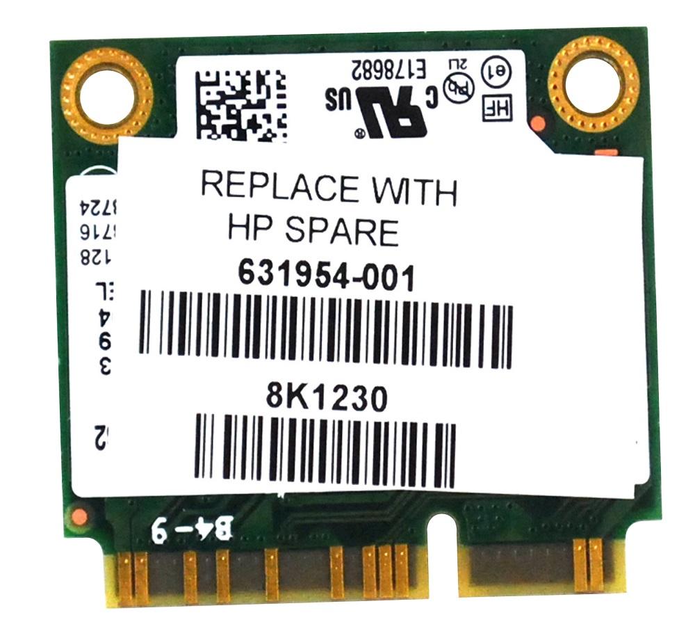 631954-001 | HP Broadcom 43228 Mini PCI-Express 802.11a/b/g/n Wireless LAN (WLAN) Network Interface Card