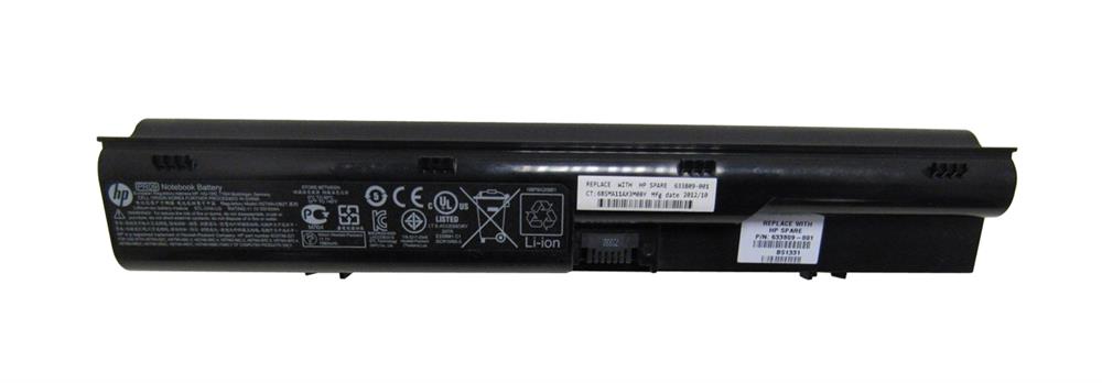 633809-001 | HP 9-Cell Lithium-Ion 11.1V 2.8Ah 93Whr Notebook Battery