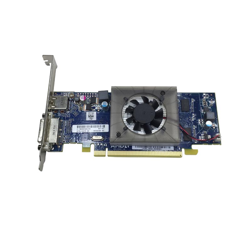 634474-ZH1 | HP ATI Radeon HD6450 512MB GDDR3 PCI-Express X16 DP DVI-I Low Profile Video Graphcis Card