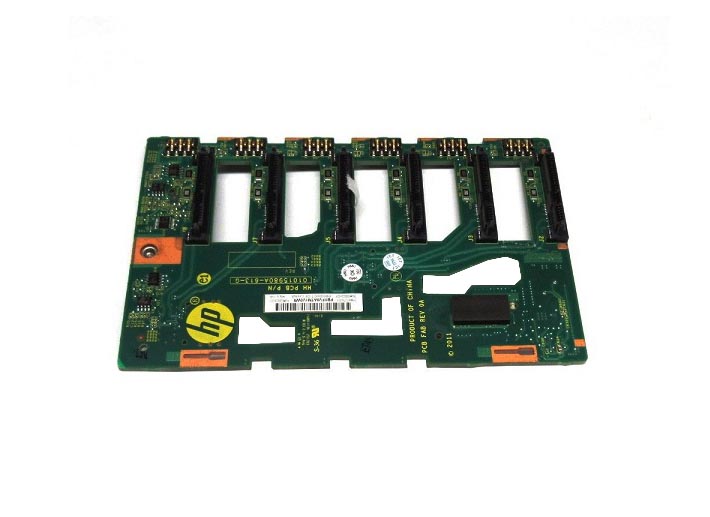 638929-001 | HP 6-Bay LFF Hard Drive Backplane Board for ProLiant ML350e Gen8 Server