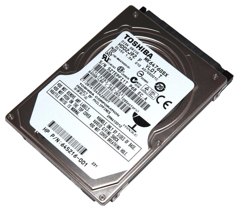 645216-001 | HP 640GB 5400RPM SATA 3Gb/s 2.5-inch Hard Drive