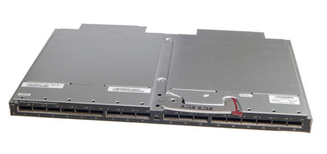 649891-001 | HP 4X FDR IB Managed Switch 32-Ports Managed Plug-in Module