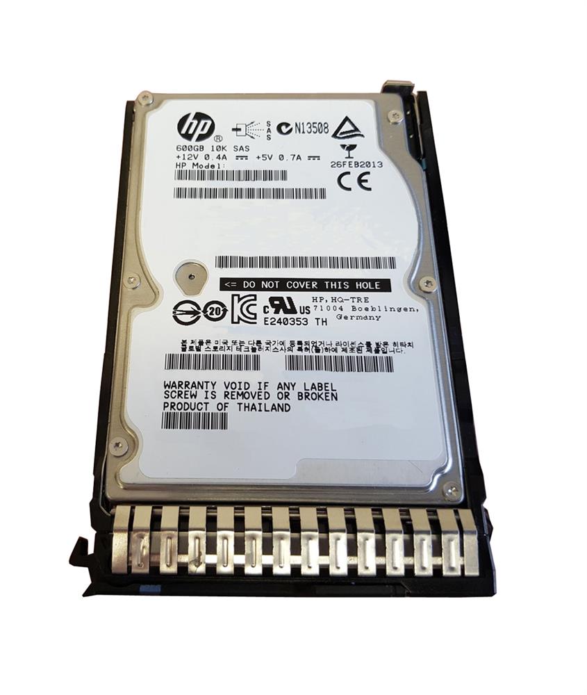 652583-B21 | HP 600GB 10000RPM SAS Gbps 2.5 16MB Cache Hot Swap Hard Drive