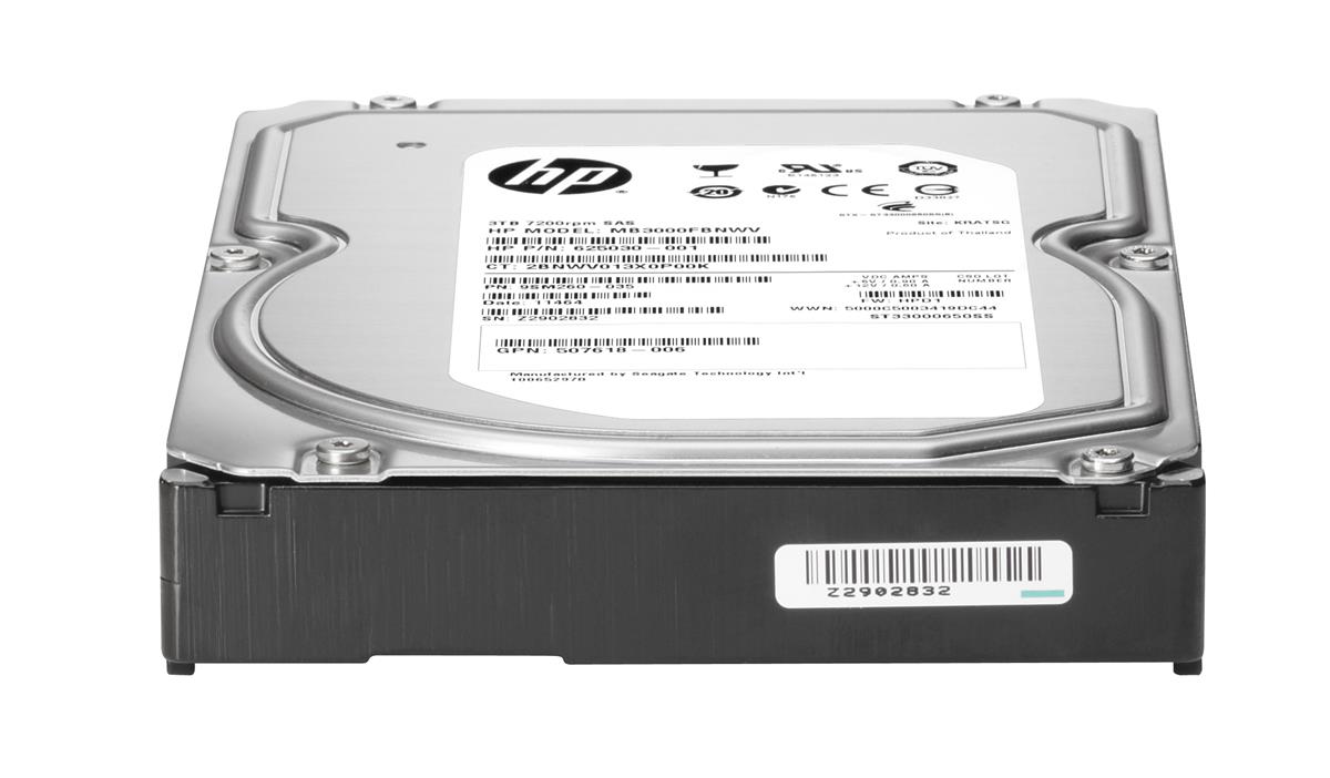 652766-S21 | HP 3TB 7200RPM SAS 6GB/s Hot-Pluggable MidLine 3.5-inch Hard Drive
