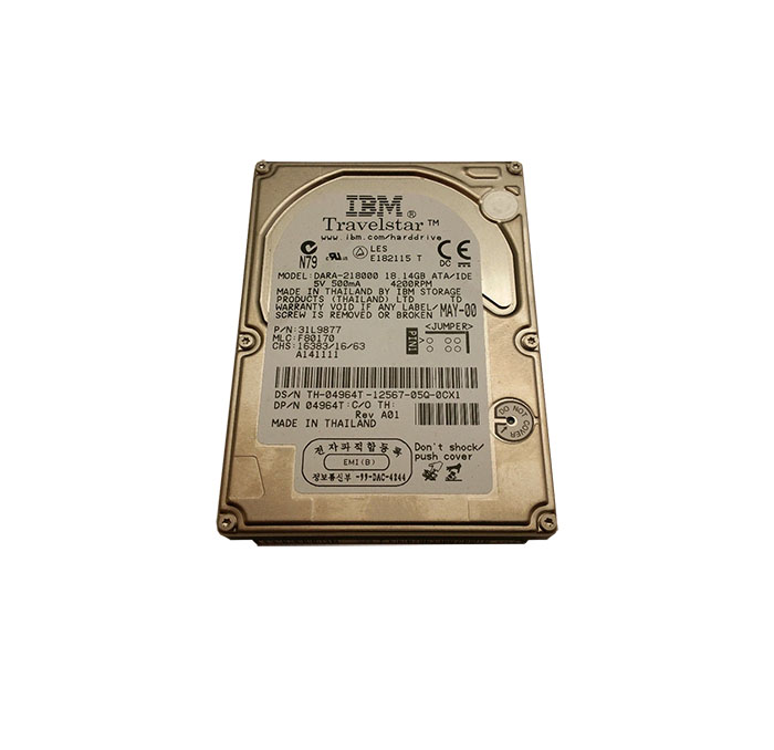 655-0793 | Apple 18GB 4200RPM IDE / ATA-66 512KB Cache 2.5-inch Hard Drive