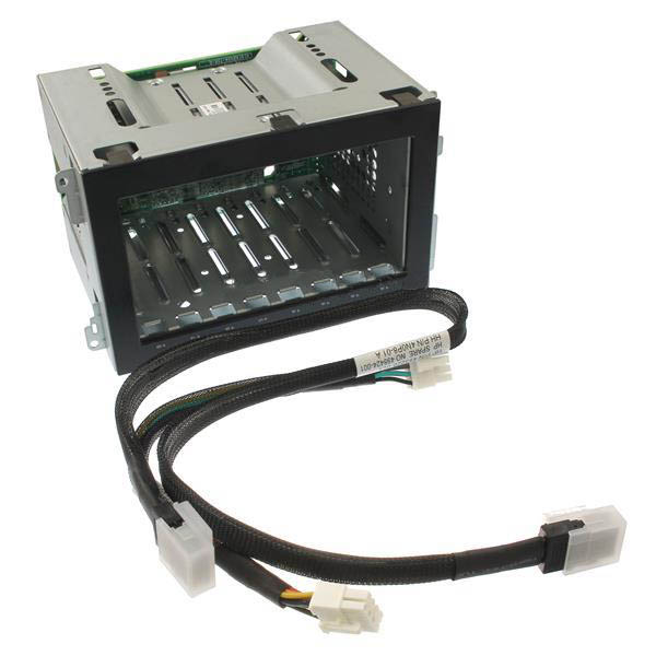 659484-B21 | HP 5U 8-SFF (Small Form Factor) Expander Hard Drive Cage Kit for ProLiant ML350 E/P Gen8 Server