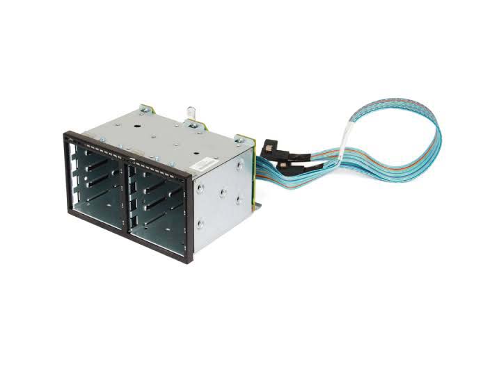 670943-001 | HP 8-Bay Small form factor Hard Drive Cage