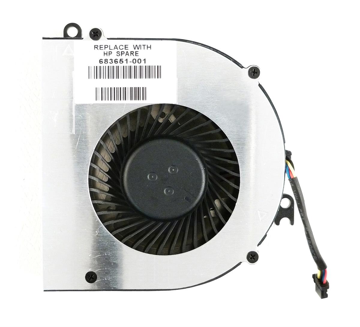 683651-001 | HP CPU Cooling Fan Assembly for ProBook 4440s Series Laptop PC
