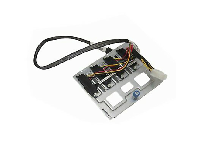 686746-001 | HP 4-Bay LFF non Hot-Pluggable Hard Drive Backplate Assembly for ProLiant ML310E G8