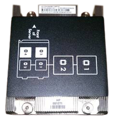 689047-001 | HP Heatsink (For Processor 1 and 2) for BL660C Gen.8 E5-4603 2P FIO Kit