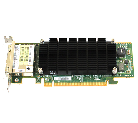 6NG5D | Dell 9202-16E 16-Port PCI-E SAS 6Gb/s /SATA Host Bus Adapter