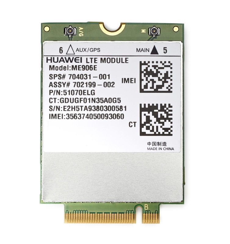 702199-002 | HP LT4112 LTE/HSPA+ Gobi 4G Wireless Mobile Broadband Module