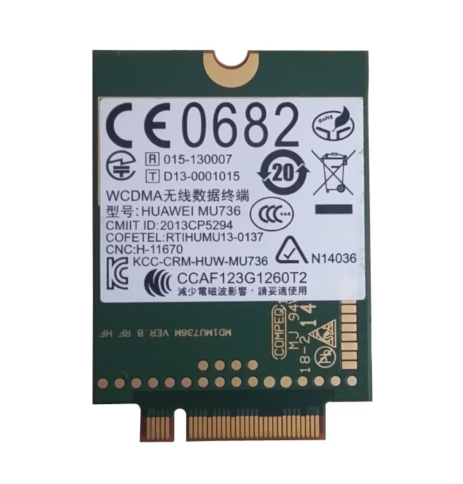 702209-001 | HP Mini PCI MU736 HS3114 HSPA+ GPS Wireless Mobile Broadband Module