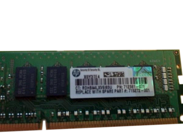 712381-071 | 4GB PC3-14900R 1RX4 Memory Module (1X4GB)