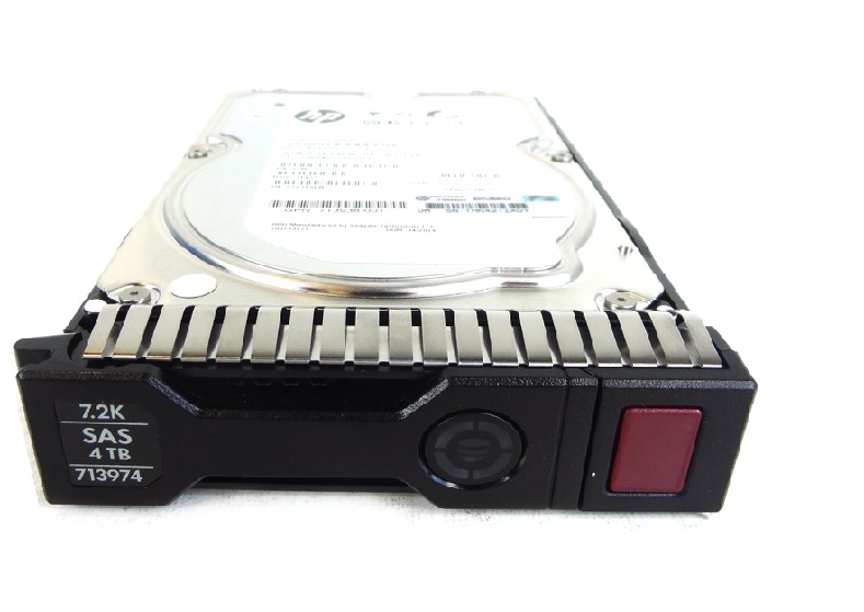 713974-001 | HPE 4TB 7200RPM SAS 6Gb/s 3.5-inch DP Midline SC Hard Drive