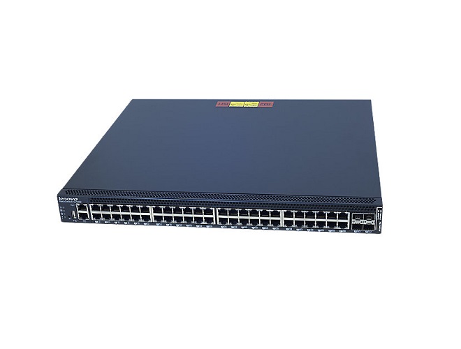 7159CAX | Lenovo 48-Port RackSwitch G7052 (Rear to Front)