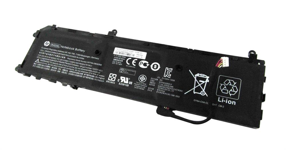 722298-001 | HP Rove 20 Battery Li-ion 3 Cell 11.1v 50wh 4350mah-cs