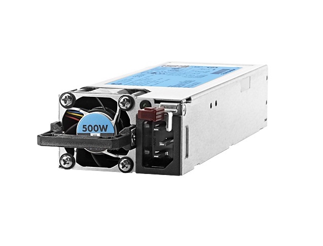 723595-001 | HP 500-Watt Flex Slot Platinum Hot-pluggable Power Supply Kit for DL360 ML350 Gen. 9