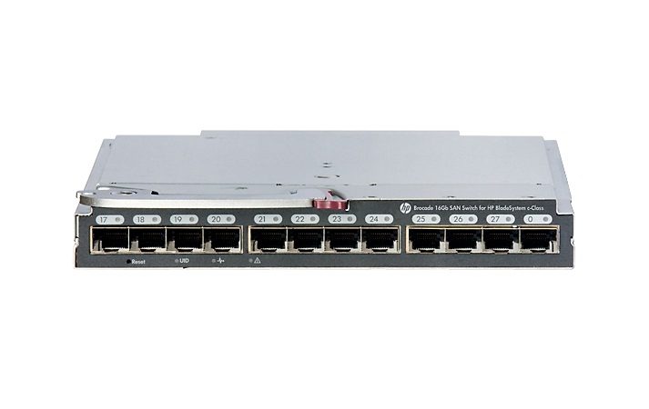 724424-001 | HP Brocade 16GB/28 SAN Switch for BladeSystem C-Class Switch 28-Ports Managed