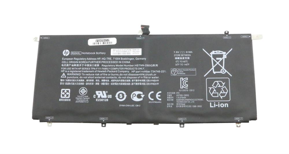 734998-001 | HP Battery 4-cell Spectre 13