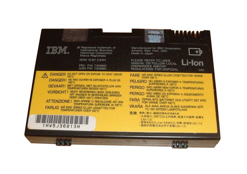 73H9951 | IBM Li-Ion Battery Pack for ThinkPad 380E/ED/385E/ED 380XD and 380Z Series