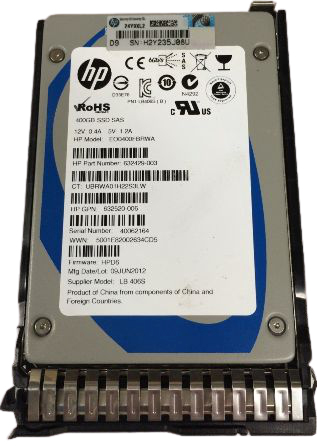 741142-B21 | HP 400GB SAS 12Gb/s Mainstream Endurance (SFF) 2.5-inch SC Enterprise Mainstream Hot-pluggable Solid State Drive for Gen.8 Servers