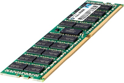 752369-581 | HPE 16GB (1X16GB) 2133MHz PC4-17000 CL15 ECC Registered Dual Rank X4 1.2V DDR4 SDRAM 288-Pin DIMM Memory Module for ProLiant Server Gen.9