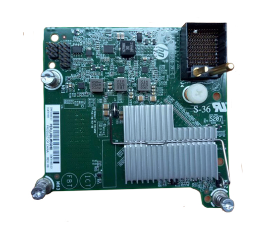 761665-001 | HP PCI-Express G3 Mezzanine Pass-Thru Card for ProLiant WS460c G9 Graphic Server