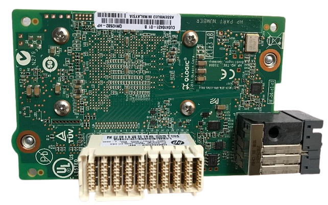 763345-001 | HP QMH2682 Synergy 3830C 16GB Dual Port Fibre Channel Mezzanine Host Bus Adapter