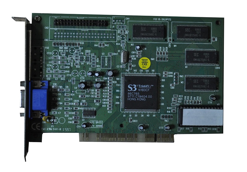 76H0429 | IBM S3 Trio64v PCI Video Graphics Adapter for PC 365